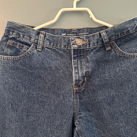 Vintage Lee Relaxed Fit Ladies Petite Jeans - Picture 3 of 9
